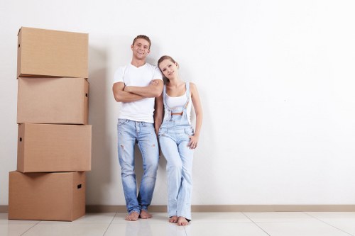 Professional packing services for a Brompton home move