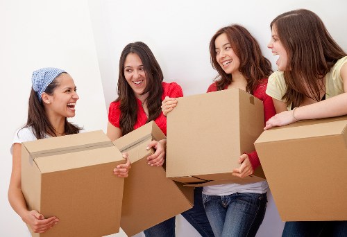 Local movers planning access and parking for a Brompton property