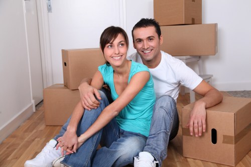 Waste removal and disposal items arranged for lawful collection